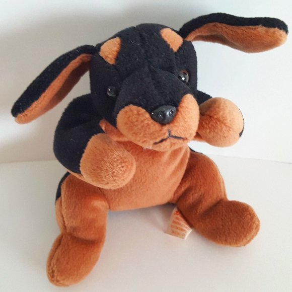 Ty Beanie Baby Doby the Doberman NO CODES/NO TAGS - Picture 3 of 8